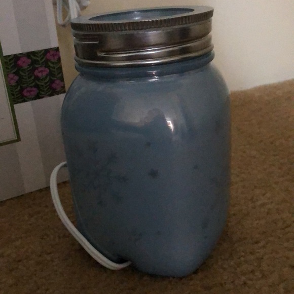 Scentsy Winter Frost mason jar snowflake wax warmer November 2016 - Picture 3 of 3